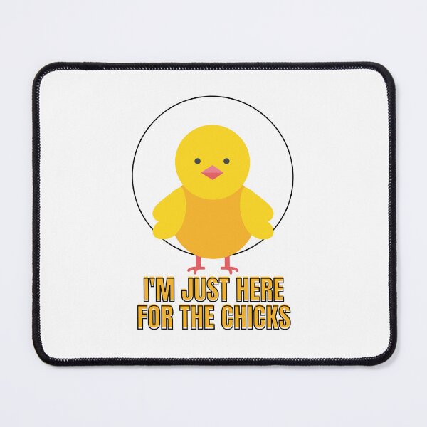 Item preview, Just Here For The Chicks designed and sold by BookOfE.