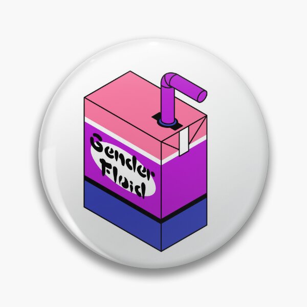 Item preview, Gender Fluid - LGBT+ Sticker Design designed and sold by PuffinBerry.