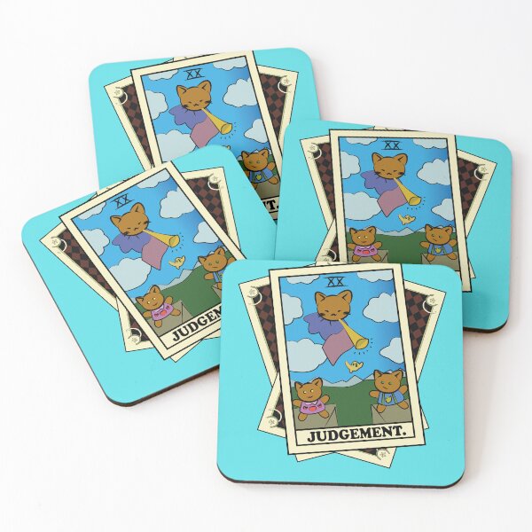 Item preview, TAROT CARDS DECK | JUDGEMENT. | FORTUNE CAT designed and sold by FalconLifeStore.