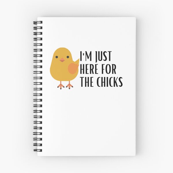 Item preview, Just Here For The Chicks designed and sold by BookOfE.