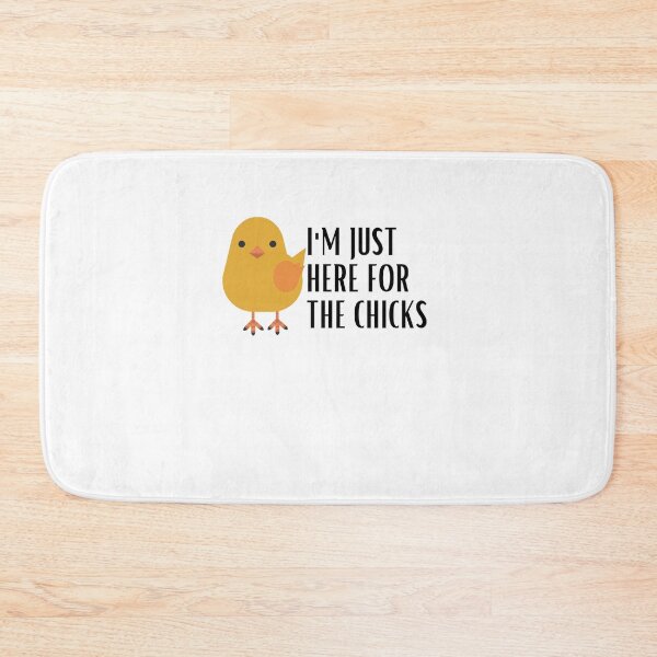Item preview, Just Here For The Chicks designed and sold by BookOfE.