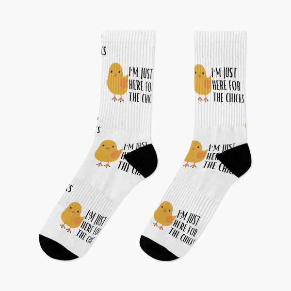 Item preview, Just Here For The Chicks designed and sold by BookOfE.