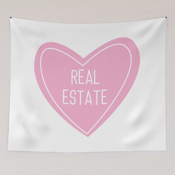 Item preview, Real Estate Heart designed and sold by teesaurus.