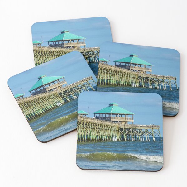 Item preview, Folly Beach SC Fishing Pier designed and sold by mljdwhite.