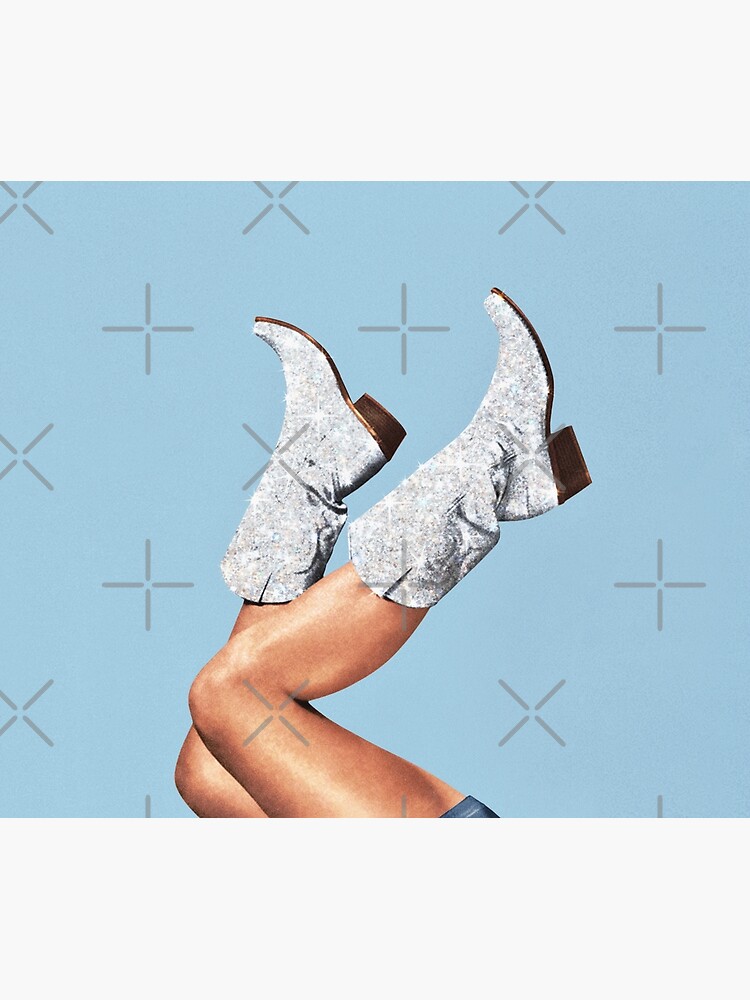 These Boots - Glitter Blue II by VertigoA