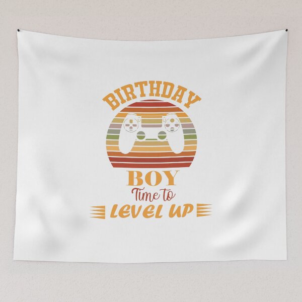 Item preview, Birthday Boy Time To Level Up designed and sold by beefrancky.