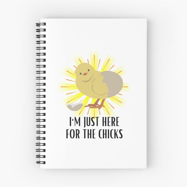 Item preview, Just Here For The Chicks designed and sold by BookOfE.
