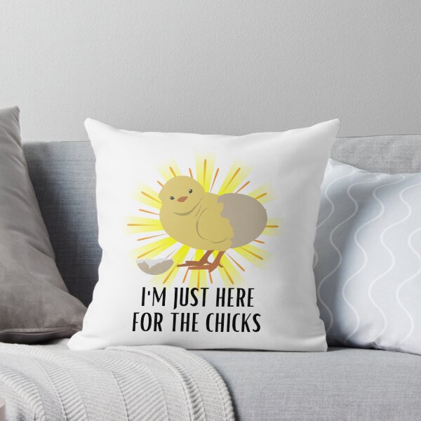 Item preview, Just Here For The Chicks designed and sold by BookOfE.