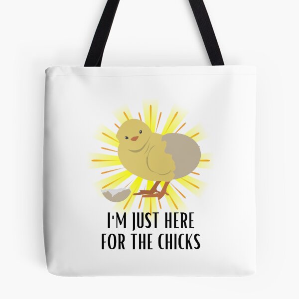 Item preview, Just Here For The Chicks designed and sold by BookOfE.