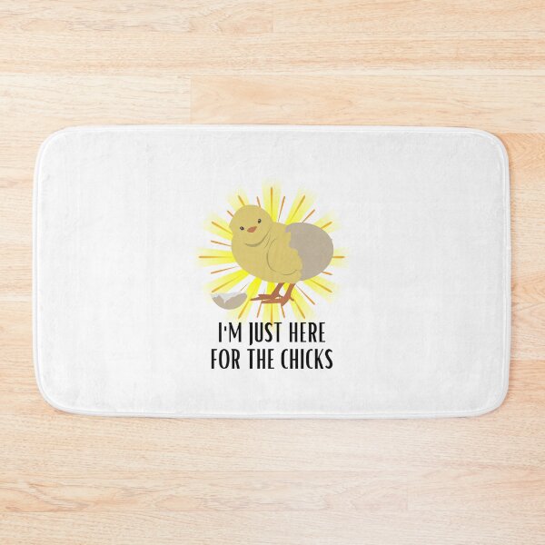 Item preview, Just Here For The Chicks designed and sold by BookOfE.