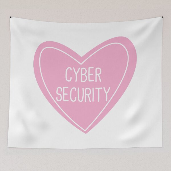 Item preview, Cyber Security Heart designed and sold by teesaurus.