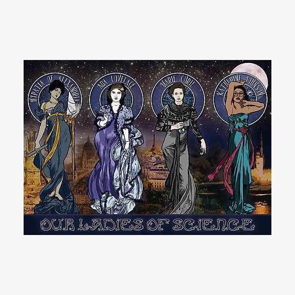 Item preview, Our Ladies of Science designed and sold by Nosynonym.