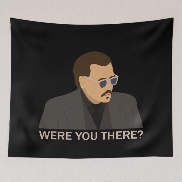 Item preview, Were you there? - Johnny Depp designed and sold by ValentinaHramov.
