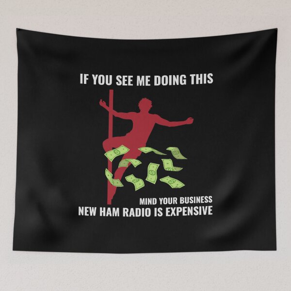 Item preview, Amateur Ham Radio Operator Pole Dance Dancer  designed and sold by CuteDesigns1.