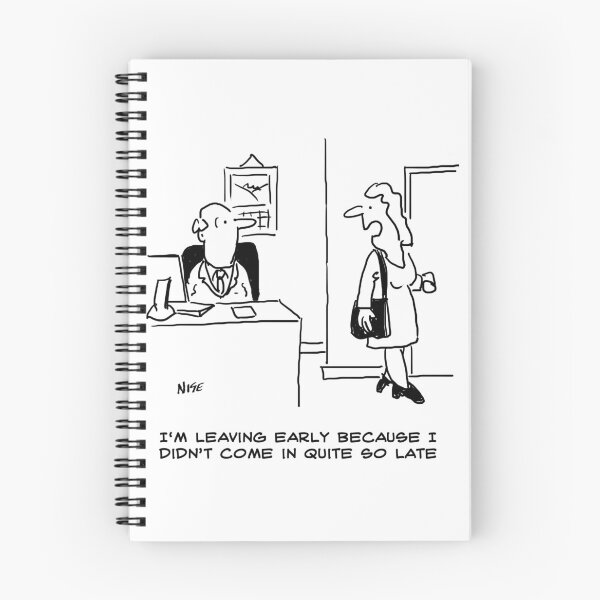 Item preview, Office Worker Leaving Early designed and sold by NigelSutherland.