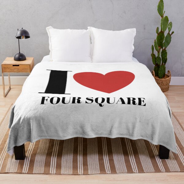 Item preview,  I love four square designed and sold by freedom4life.