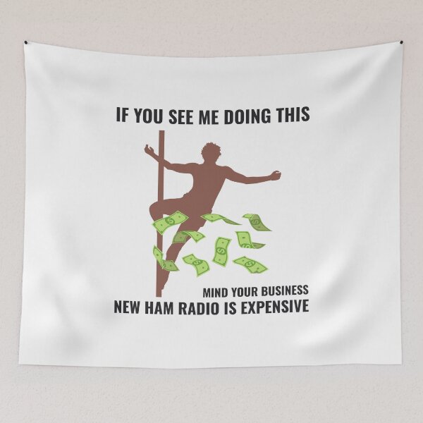 Item preview, Amateur Ham Radio Operator Pole Dance Dancer  designed and sold by CuteDesigns1.