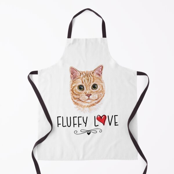 Item preview, Cat Fluffy Love Kitty Meow Portrait designed and sold by Blok45.