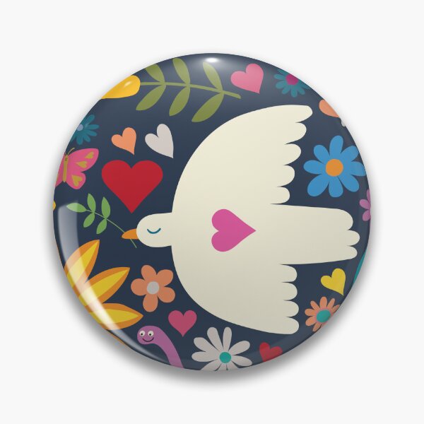Item preview, Peace, Love and Dinosaurs - cute animal pattern by Cecca Designs designed and sold by Cecca-Designs.