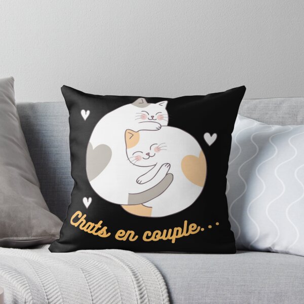 Aperçu de l'œuvre Chat en couple créée et vendue par LuckyChris.