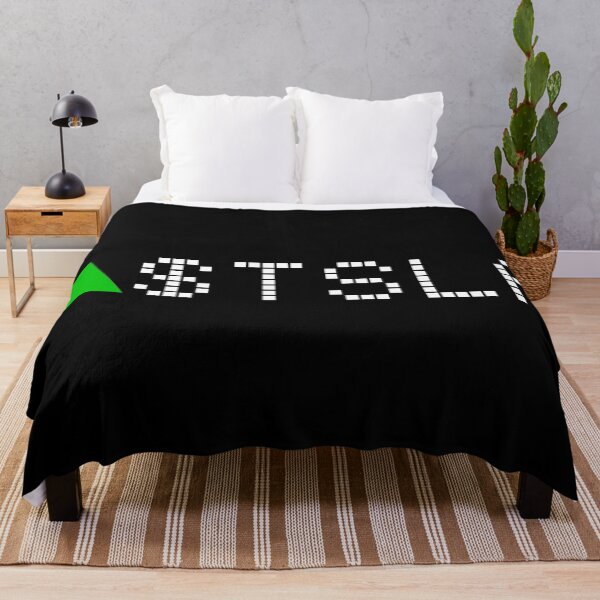 Item preview, Tesla Stock Ticker Green - White designed and sold by frankyou.