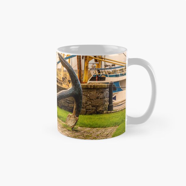 Item preview, Large ship anchor displayed at Kirkcudbright harbour, Dumfries and Galloway, Scotland designed and sold by SnapTPhotograph.