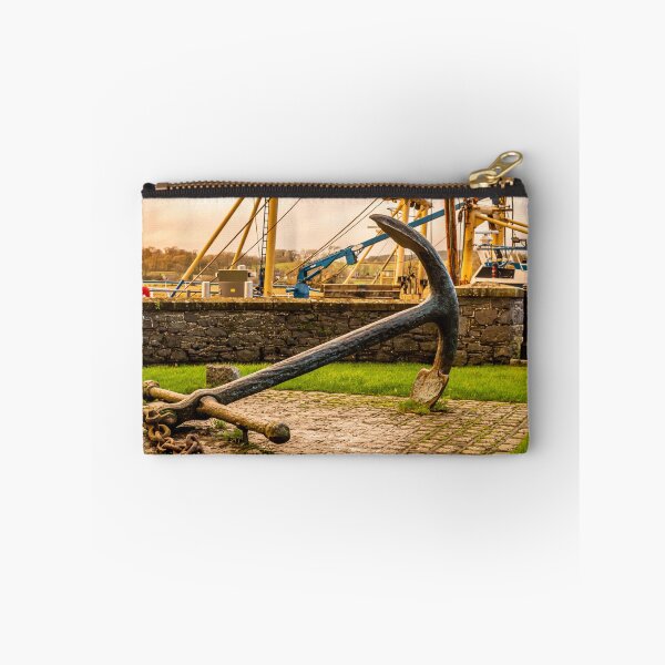 Item preview, Large ship anchor displayed at Kirkcudbright harbour, Dumfries and Galloway, Scotland designed and sold by SnapTPhotograph.