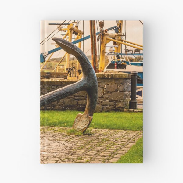 Item preview, Large ship anchor displayed at Kirkcudbright harbour, Dumfries and Galloway, Scotland designed and sold by SnapTPhotograph.
