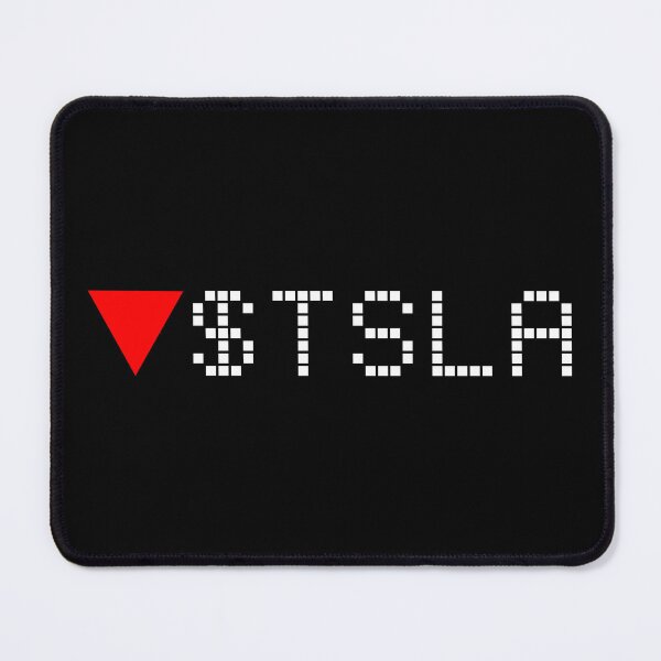 Item preview, Tesla Stock Ticker Red - White designed and sold by frankyou.