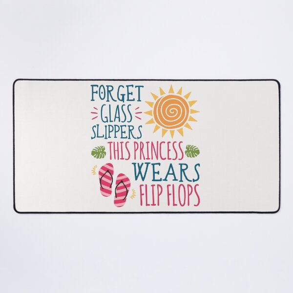 Item preview, Forget Glass Slippers This Princess Wears Flip Flops designed and sold by jaygo.