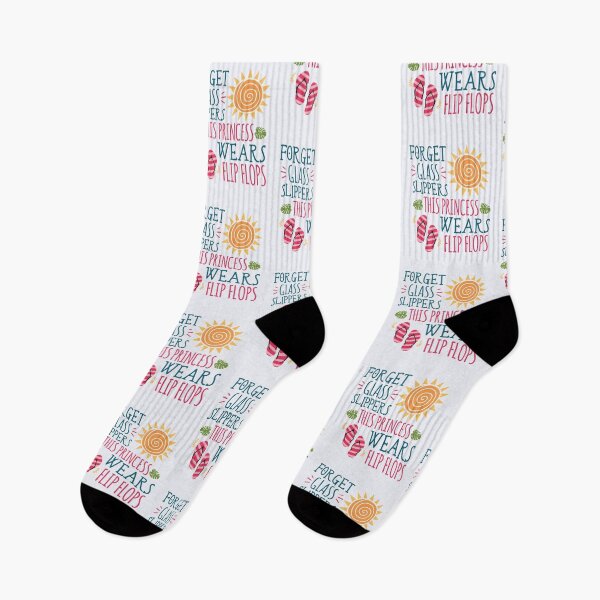 Item preview, Forget Glass Slippers This Princess Wears Flip Flops designed and sold by jaygo.