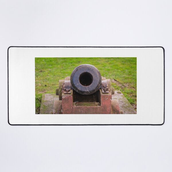 Item preview, Looking down the barrel of a cannon on the Moat Brae at Kirkcudbright designed and sold by SnapTPhotograph.