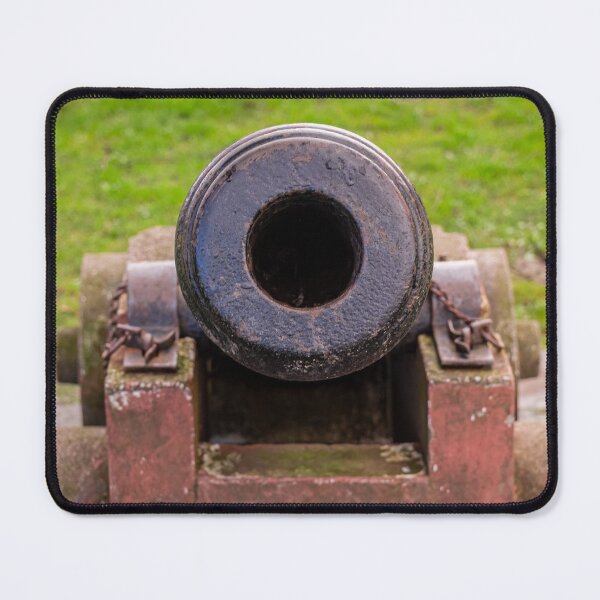 Item preview, Looking down the barrel of a cannon on the Moat Brae at Kirkcudbright designed and sold by SnapTPhotograph.