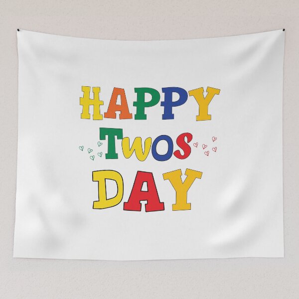 Item preview, Happy Twos Day designed and sold by beefrancky.