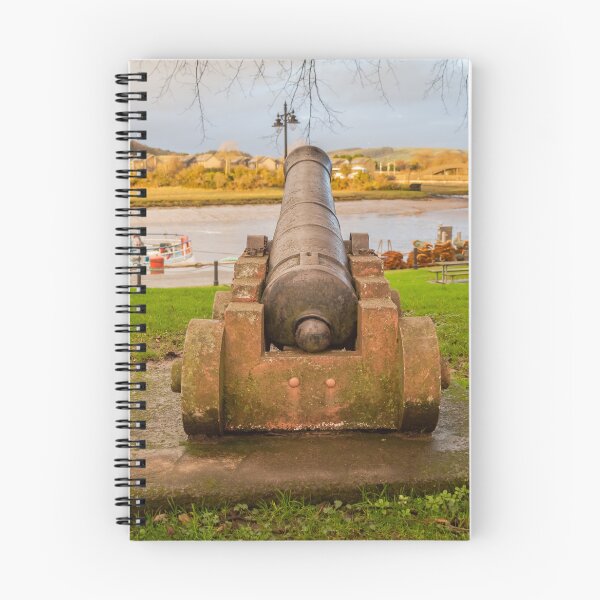 Item preview, An old cannon on the Moat Brae, overlooking Kirkcudbright harbour and the Dee, Dumfries and Galloway, Kirkcudbright designed and sold by SnapTPhotograph.