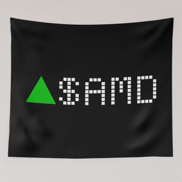 Item preview, AMD Stock Ticker Green - White Font designed and sold by frankyou.