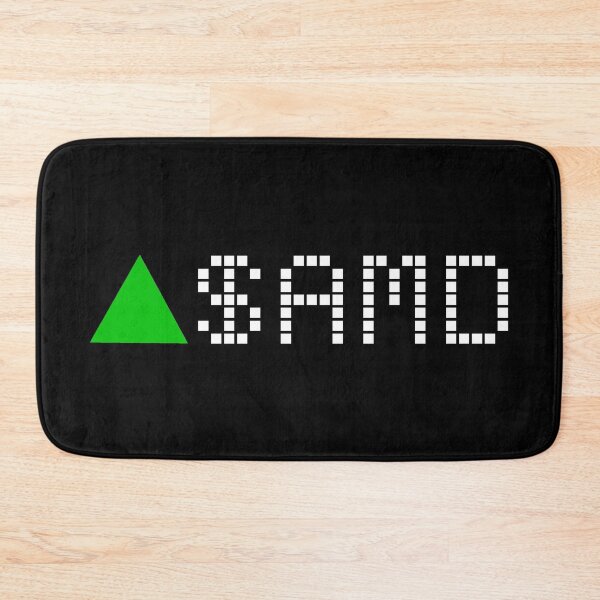 Item preview, AMD Stock Ticker Green - White Font designed and sold by frankyou.