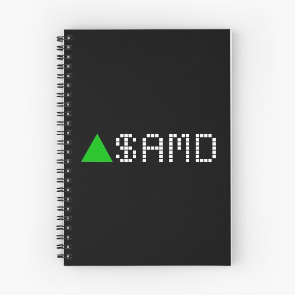 Item preview, AMD Stock Ticker Green - White Font designed and sold by frankyou.