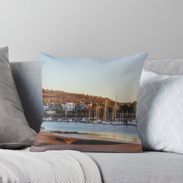 Item preview, Landscape of Kirkcudbright and the River Dee estuary at sunset, Dumfries and Galloway, Scotland designed and sold by SnapTPhotograph.