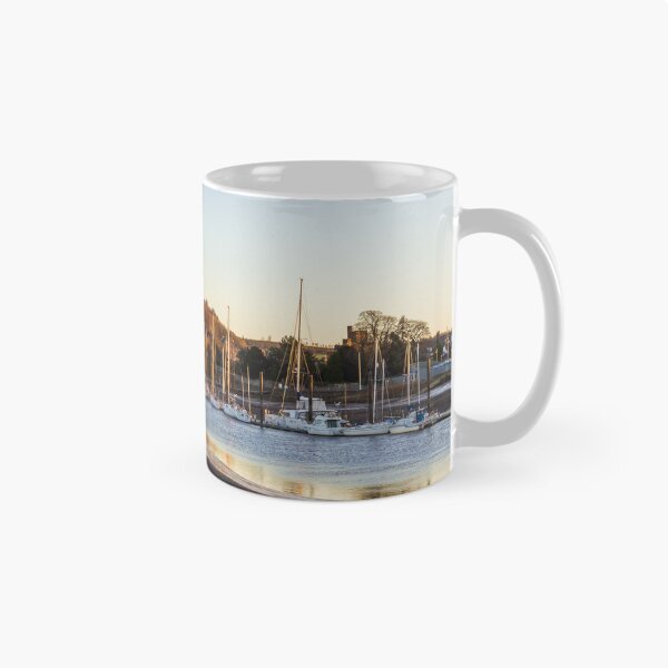 Item preview, Landscape of Kirkcudbright and the River Dee estuary at sunset, Dumfries and Galloway, Scotland designed and sold by SnapTPhotograph.