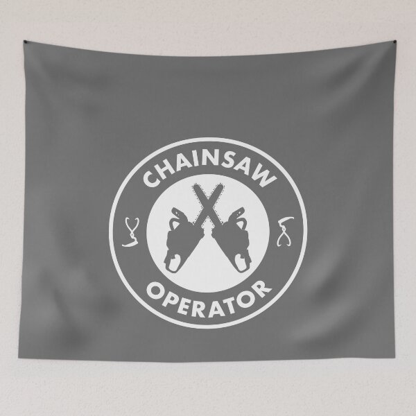 Item preview, Chainsaw Operator Emblem designed and sold by LaftaDesign.