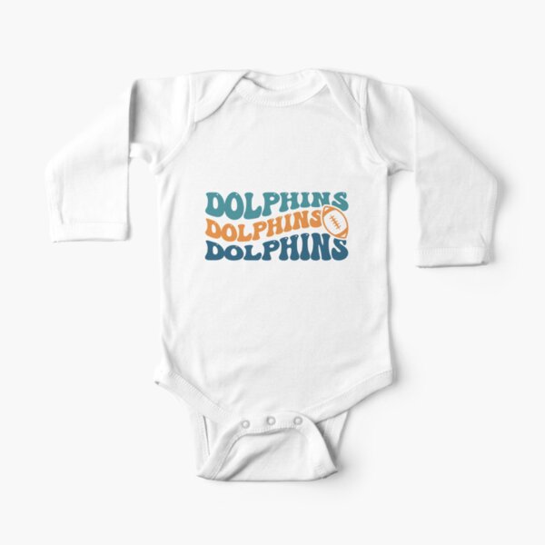 Baby Boys Miami Dolphins 3-Piece Bodysuit, Pant and Cap Set