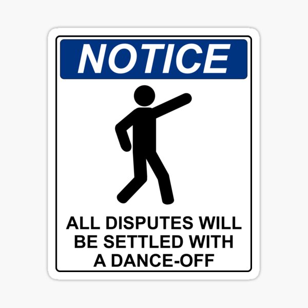 Item preview, Disputes Dance-Off designed and sold by Sugar Creek Graphics.