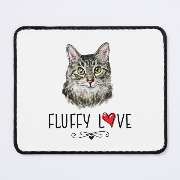 Item preview, Cat Fluffy Love Kitty Meow Portrait  designed and sold by Blok45.