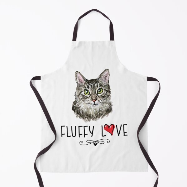 Item preview, Cat Fluffy Love Kitty Meow Portrait designed and sold by Blok45.