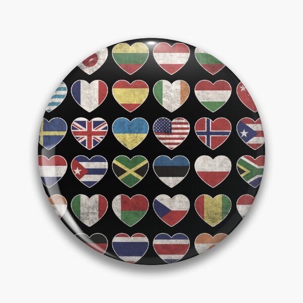 Item preview, Flags of The Countries Of The World Vintage Grunge 48 Flags  designed and sold by alenaz.