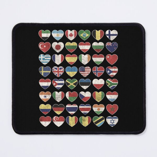 Item preview, Flags of The Countries Of The World Vintage Grunge 48 Flags designed and sold by alenaz.