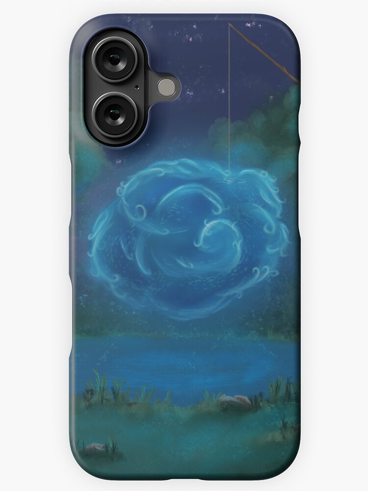 Aperçu 1 sur 4. Coque iPhone avec l'œuvre Le Lac des Chats créée et vendue par CynnaraART.