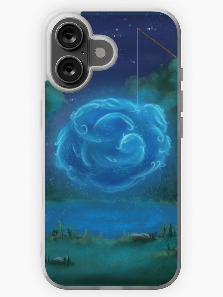 Aperçu 1 sur 5. Coque iPhone avec l'œuvre Le Lac des Chats créée et vendue par CynnaraART.