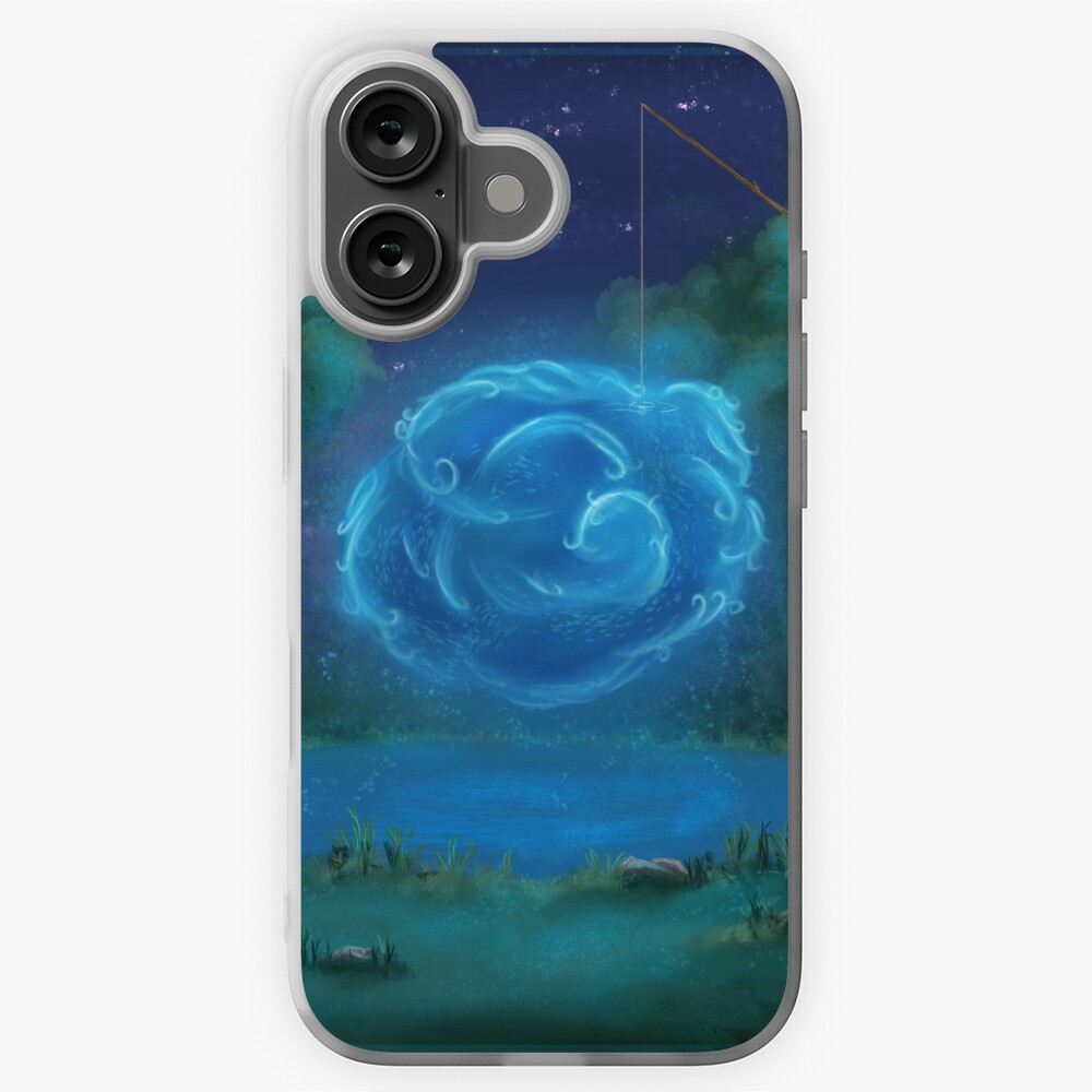 Aperçu de l'œuvre Coque souple iPhone créée et vendue par CynnaraART.
